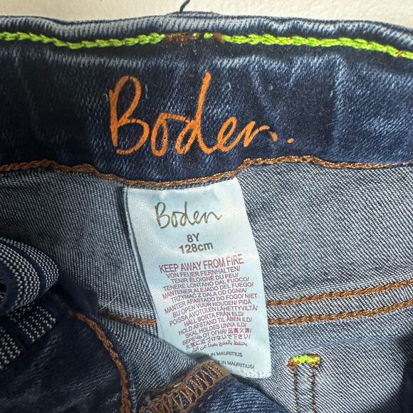 Boden Skinny Adjustable Waist Jeans 8Y - Picture 8 of 8
